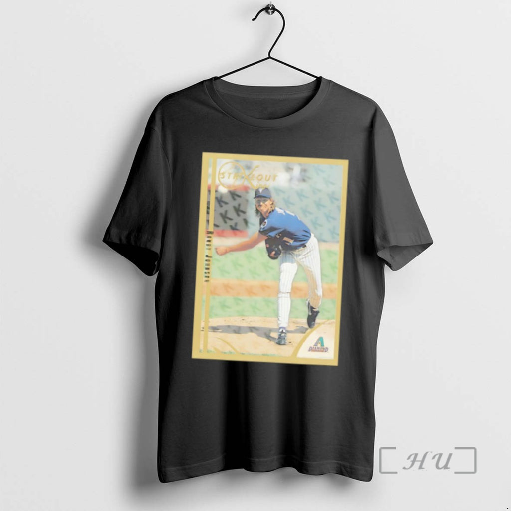 Officials Randy Johnson Arizona Diamondbacks 1999 Card Player Shirts Sweater