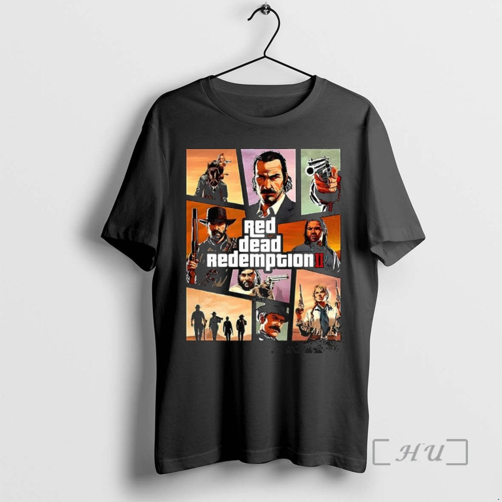 Officials Red Dead Redemption Ii Gaming Retro 90s Classic Gta Style Shirts Sweater
