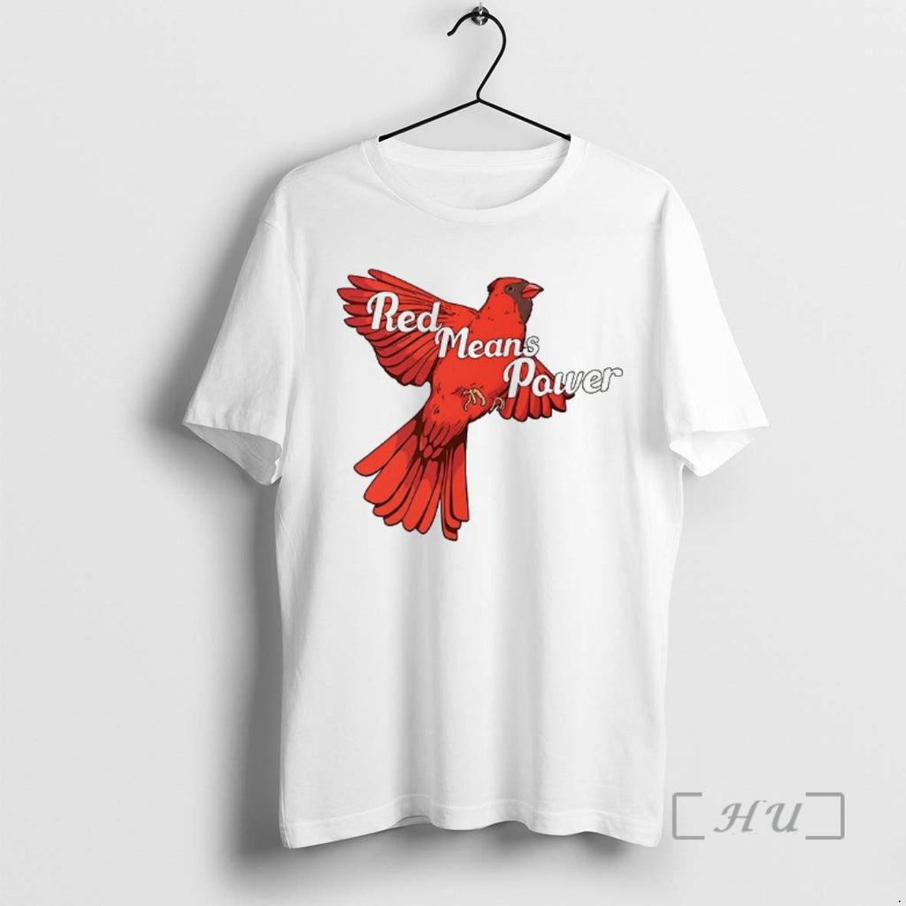 Officials Red Means Power L Northern Cardinal Bird