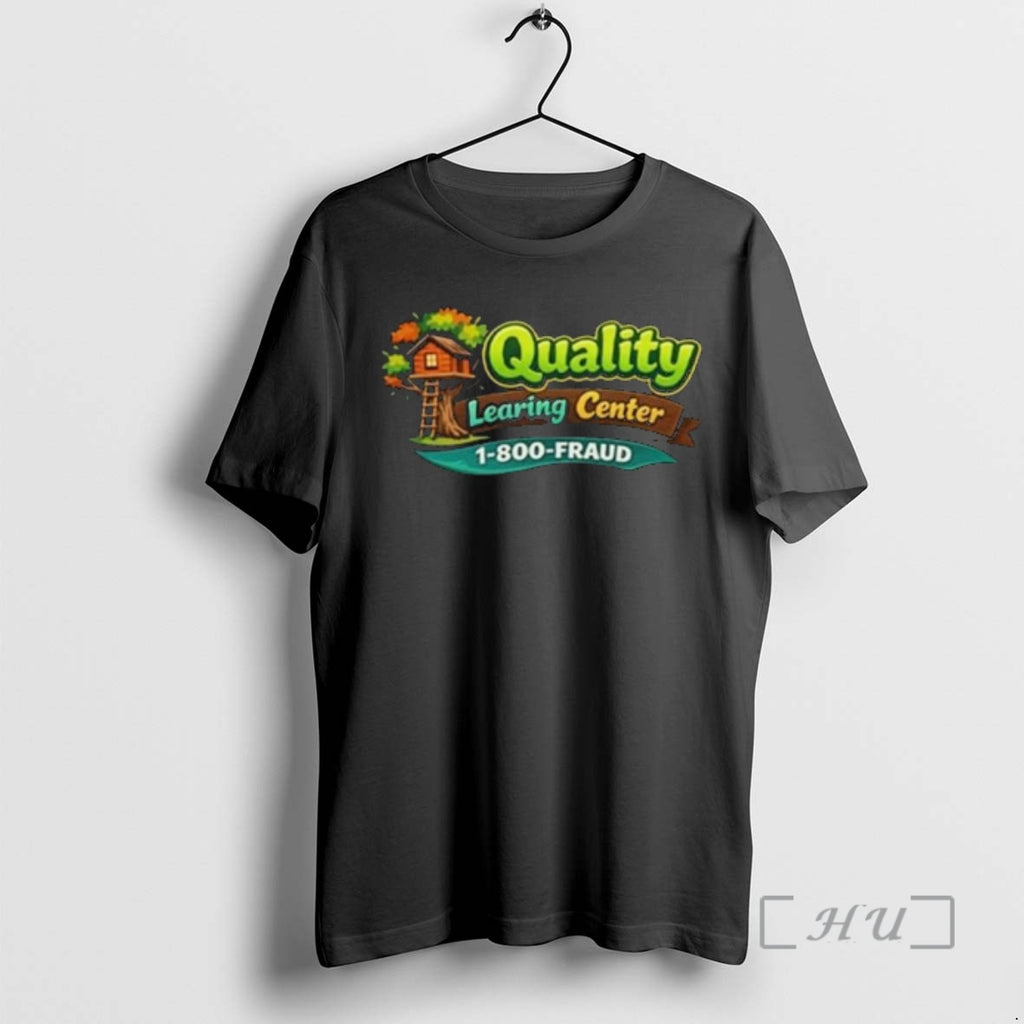 Officials Retro Quality Learing Center 1 800 Fraud Joke