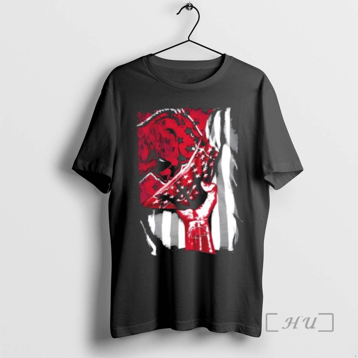 Officials Revealing Glory Arkansas Razorbacks X Usa Flag