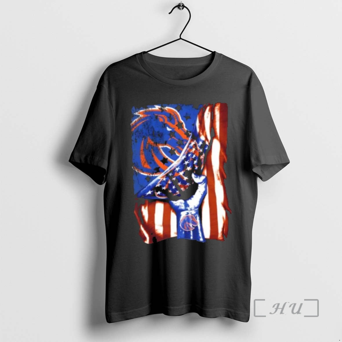 Officials Revealing Glory Boise State Broncos X Usa Flag