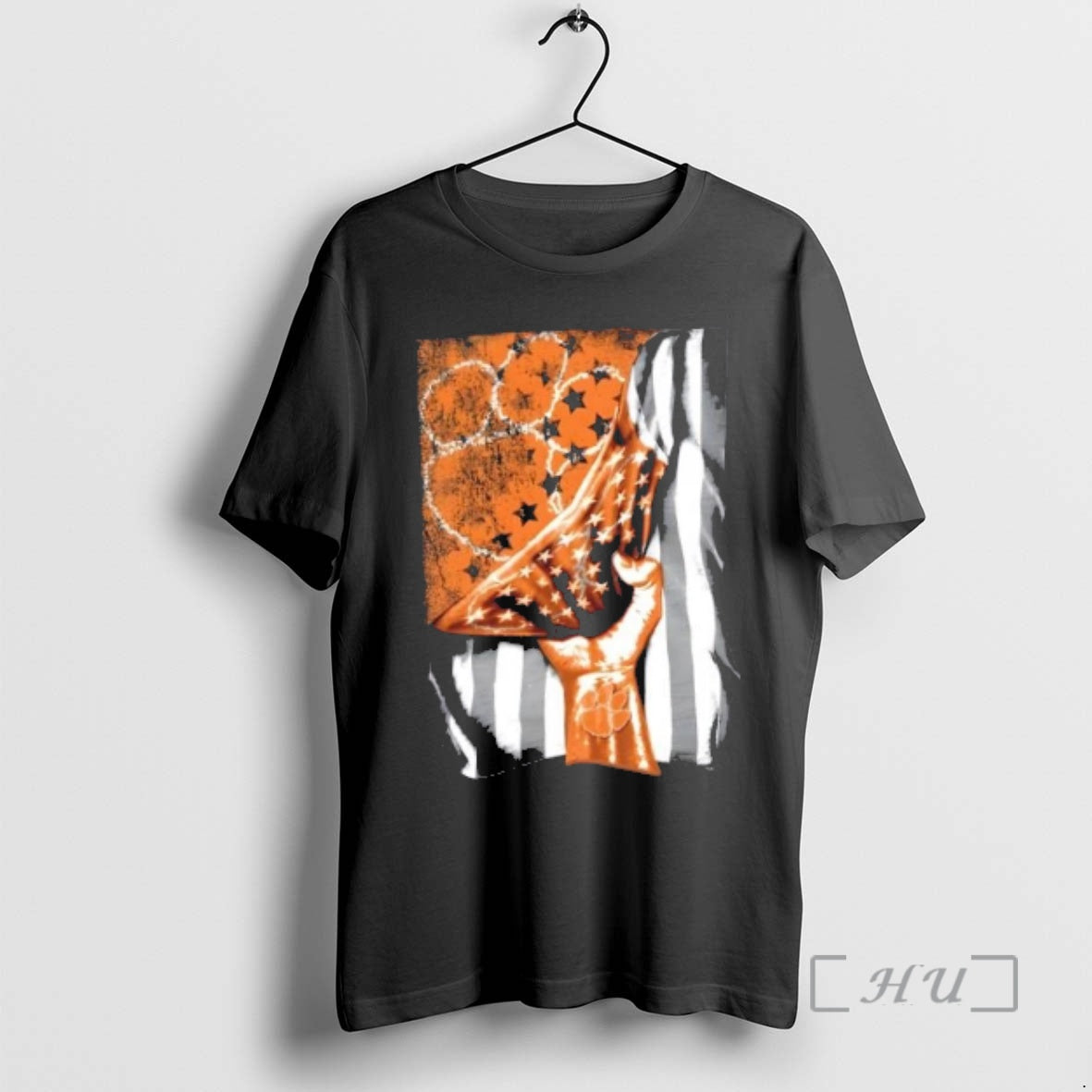 Officials Revealing Glory Clemson Tigers X Usa Flag