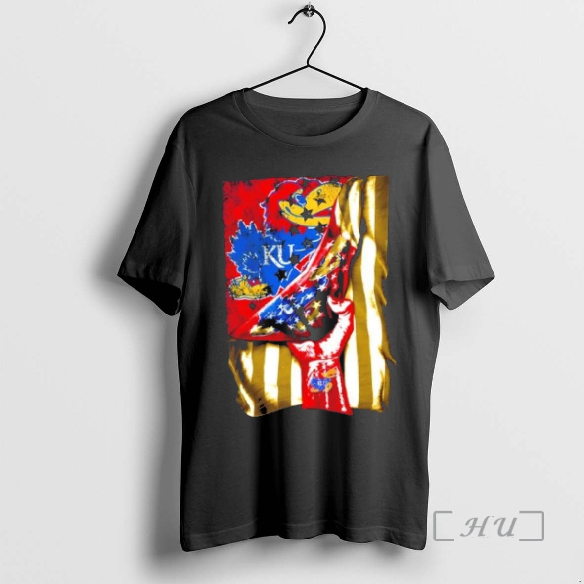 Officials Revealing Glory Kansas Jayhawks X Usa Flag