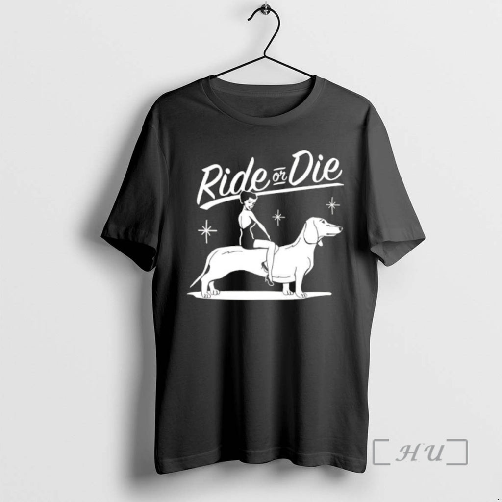 Officials Ride Or Die Girl Dachshund