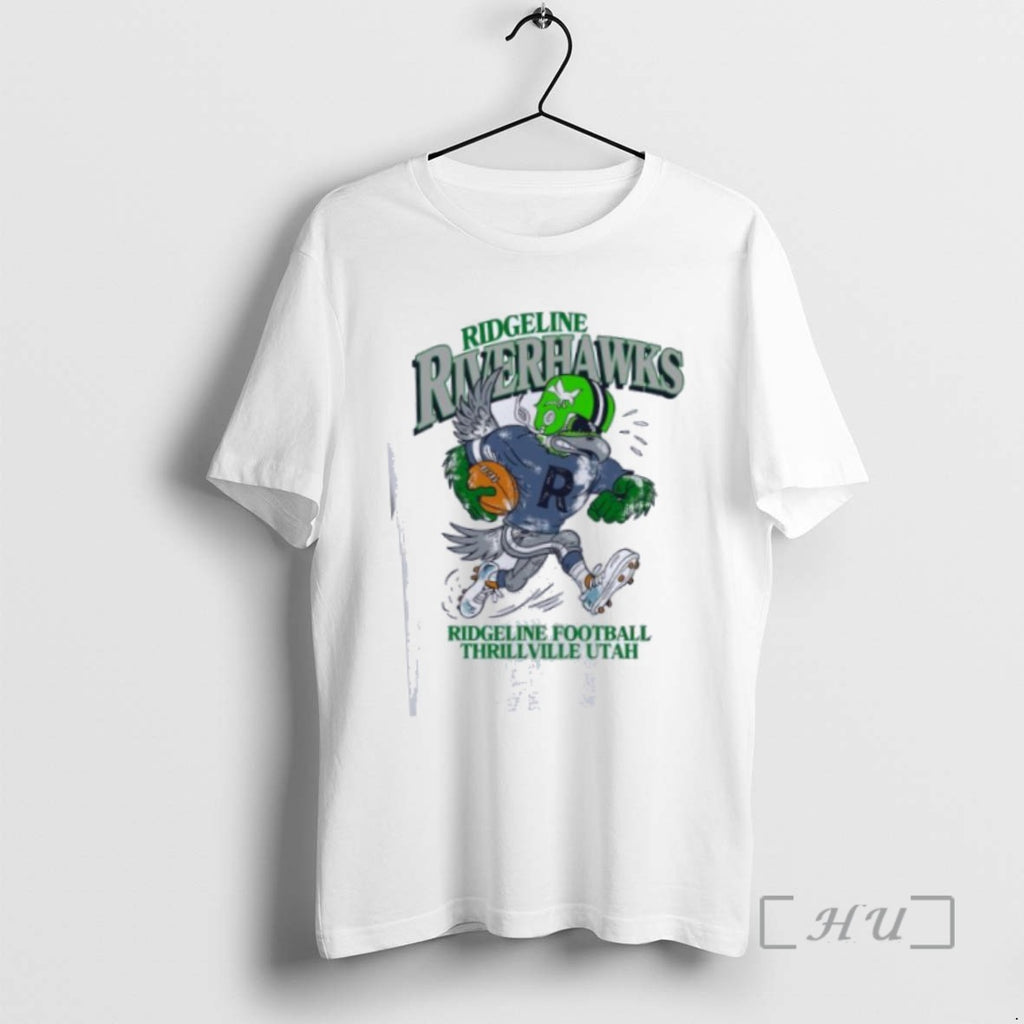 Officials Ridgeline Riverhawks Thrillville Football Mascot 2025 Shirts Sweater Hoodie 2