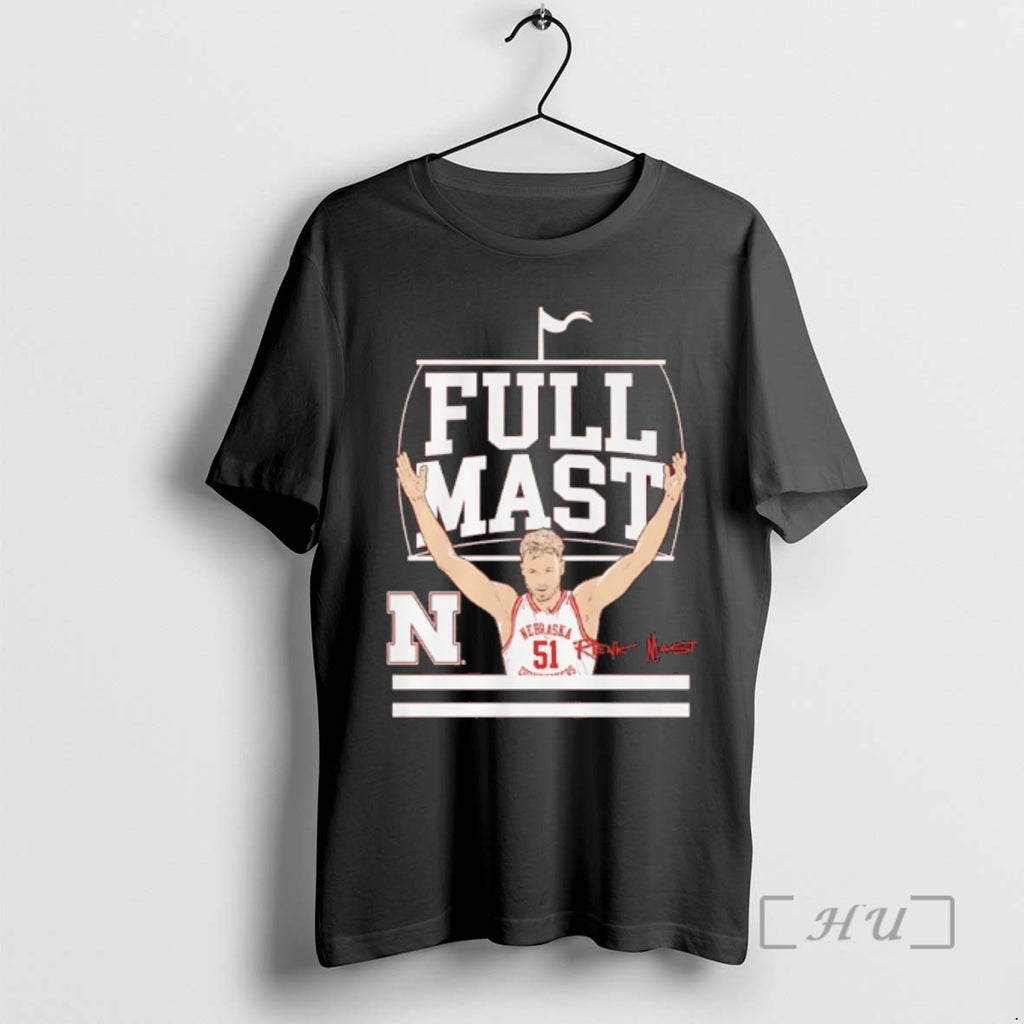 Officials Rienk Mast Full Mast Nebraska Cornhuskers Basketball Signature