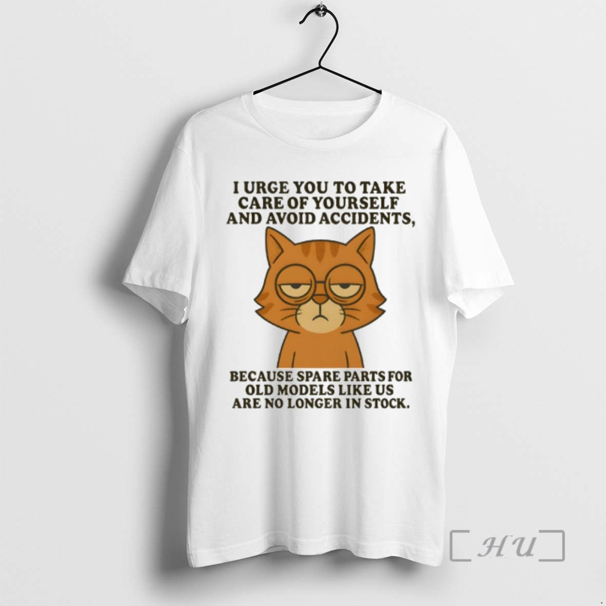 Officials Sad Orange Cat I Urge You Take Care Yourself Avoid Accidents