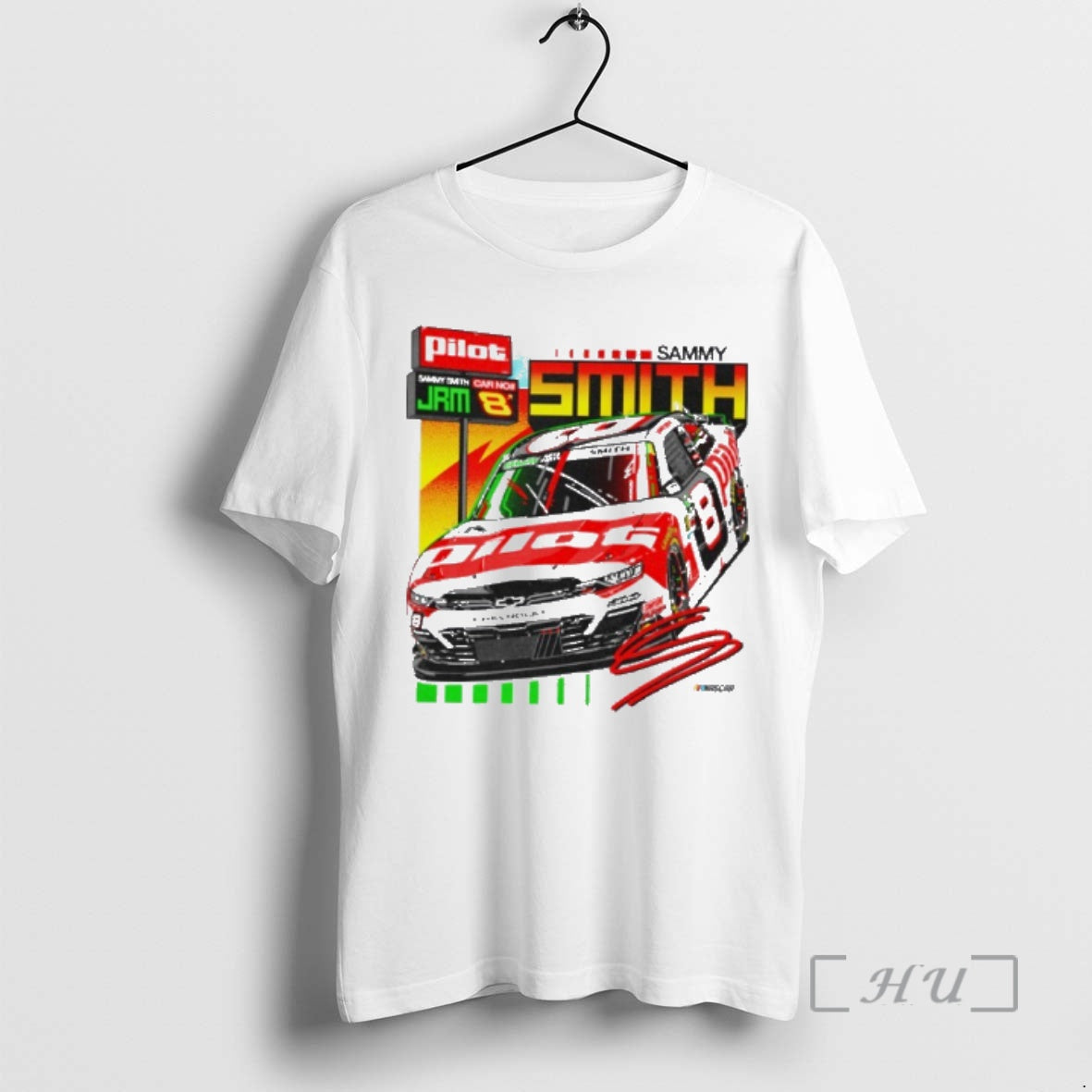 Officials Sammy Smith 8 Nascar Oreilly Auto Parts Pilot Sign