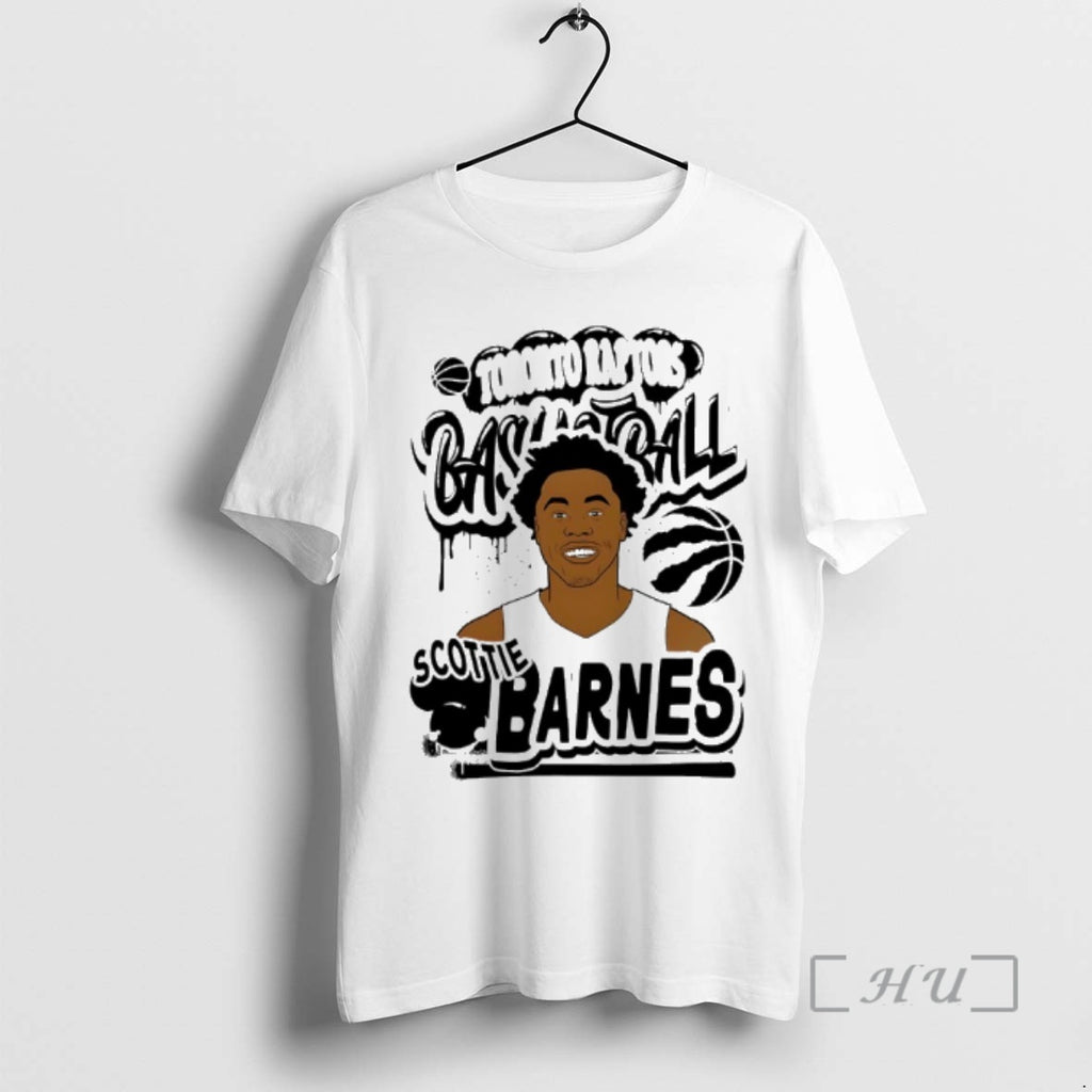 Officials Scottie Barnes Toronto Raptors Basketball Graphic Graffiti