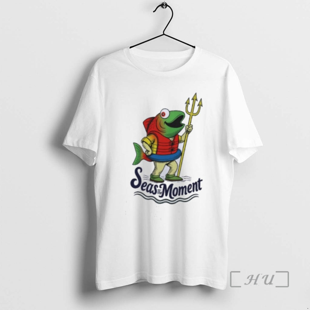 Officials Seas The Moment Humpy Salmon Mariners Holding Trident Shirts Sweater Hoodie 1