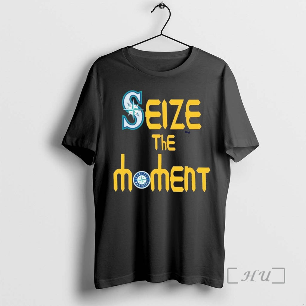 Officials Seattle Mariners Seize The Moment Postseason Shirts Sweater