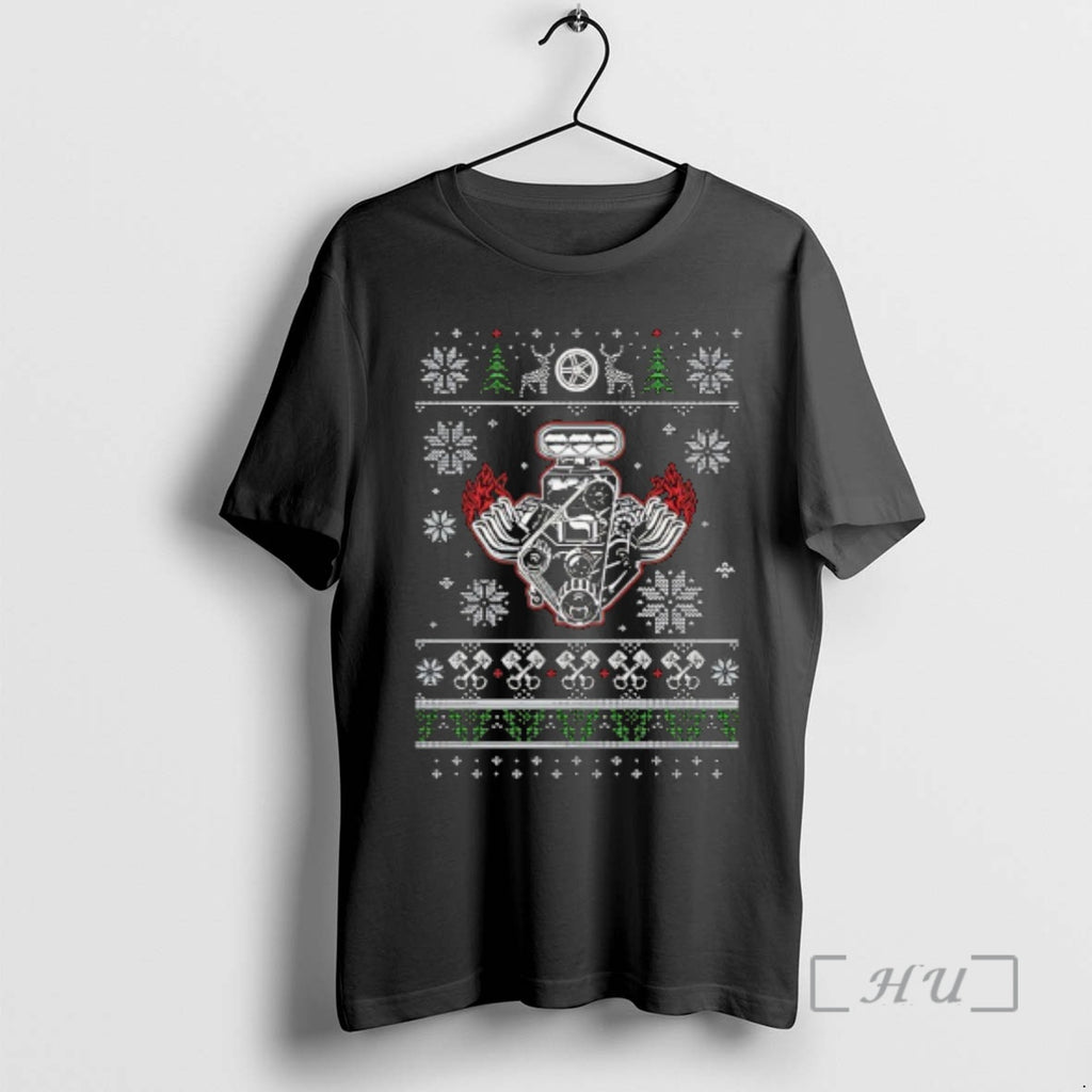 Officials Shifting Gears Matthew Thomas Parker Car Engine Ugly Christmas