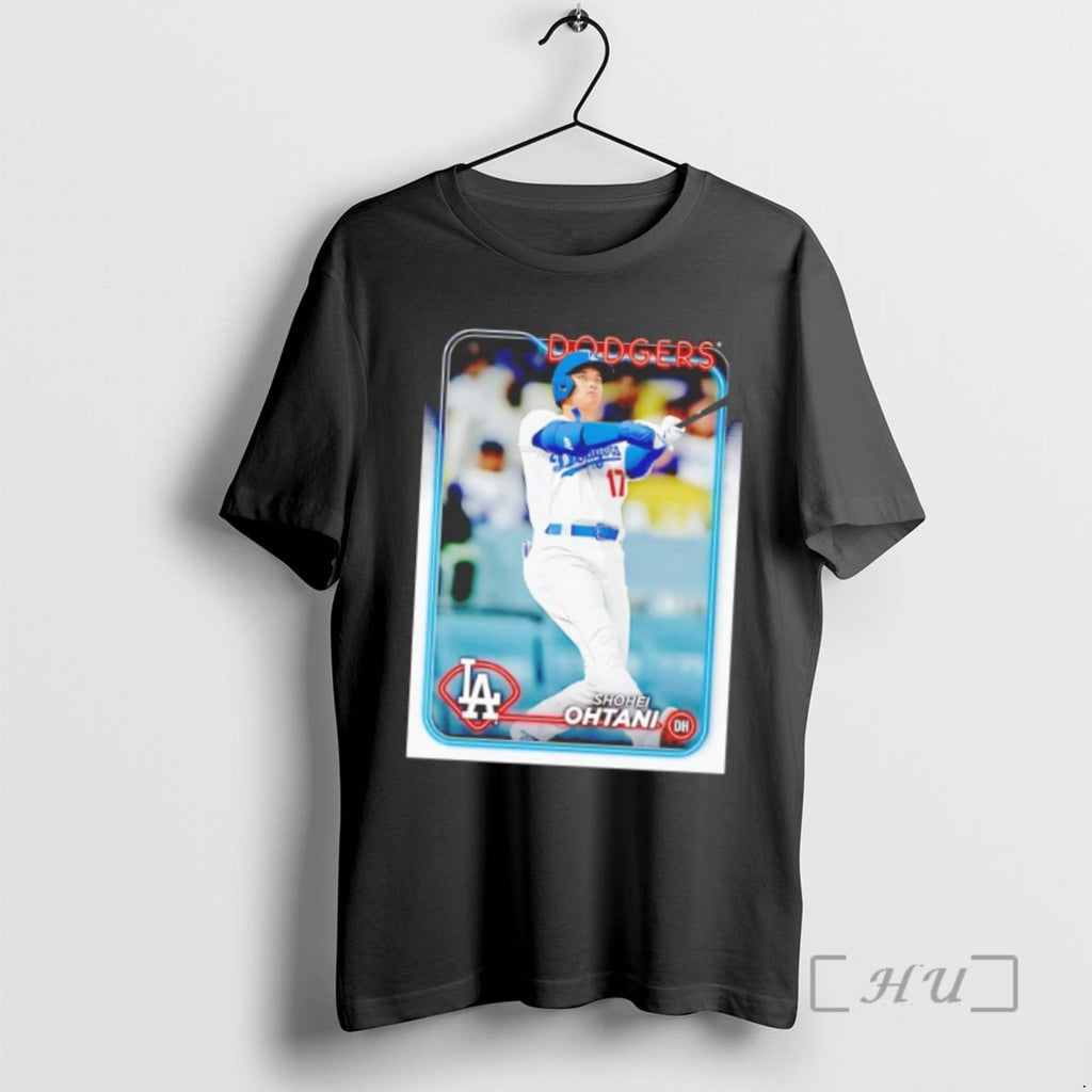 Officials Shohei Ohtani Los Angeles Dodgers 2024 Card Player Shirts Sweater