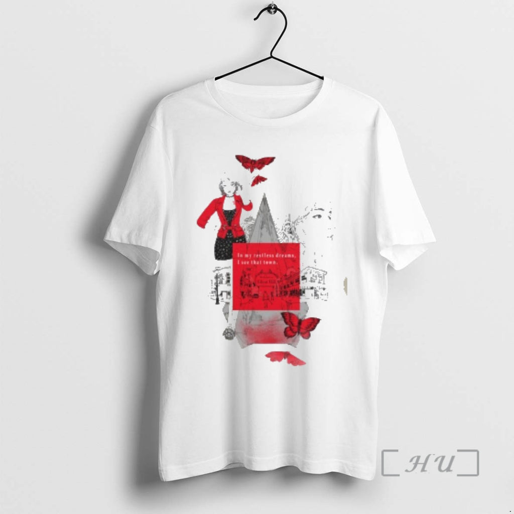 Officials Silent Hill 2 In My Restless Dreams I See That Town Premium T Shirts