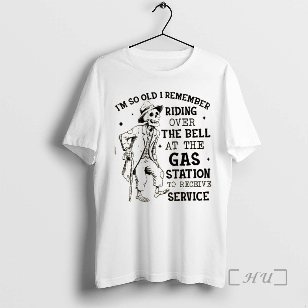 Officials Skeleton Im So Old I Remember Riding Over Bell Gas Station