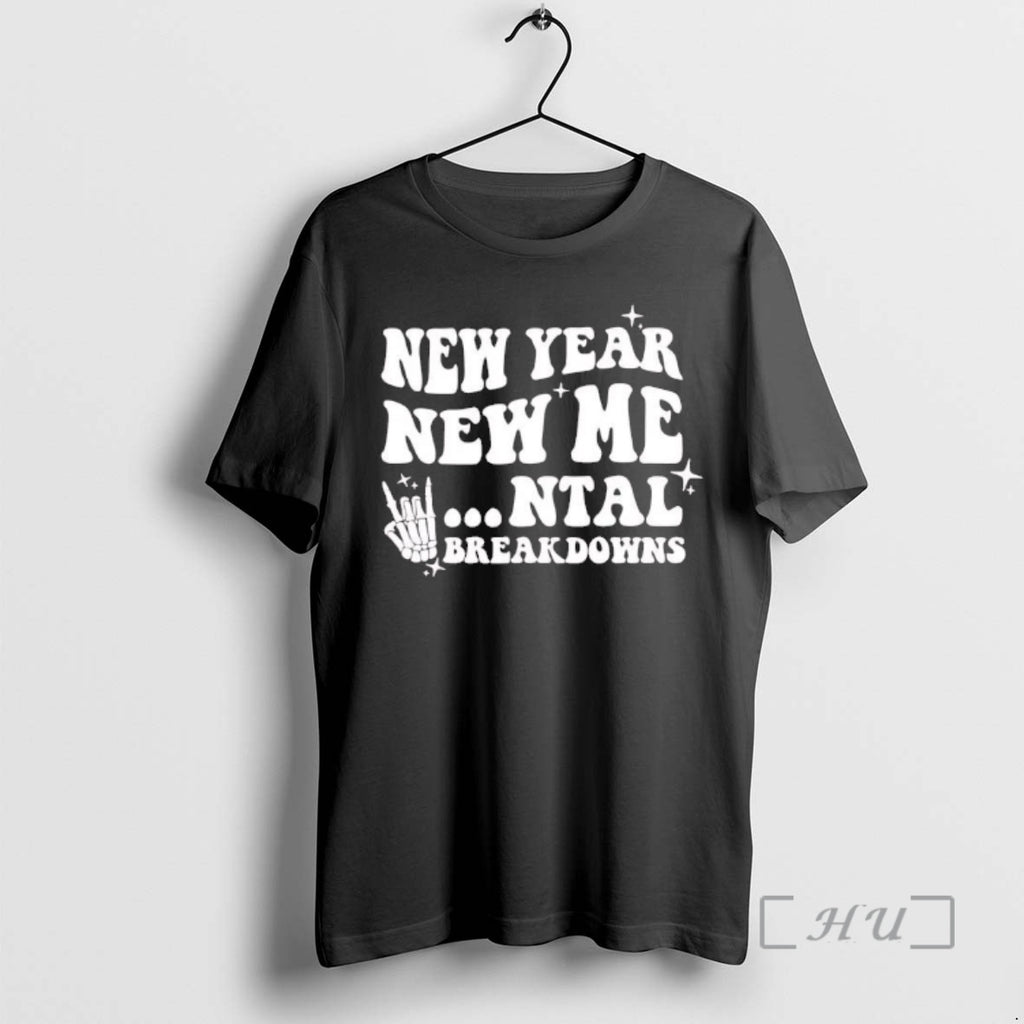 Officials Skeleton Hand New Year New Mental Breakdown