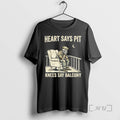 Officials Skeleton Old Men Heart Says Pit Knees Say Balcony Retro Premium T Shirts Sweater