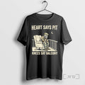 Officials Skeleton Old Heart Says Pit Knees Say Balcony Retro