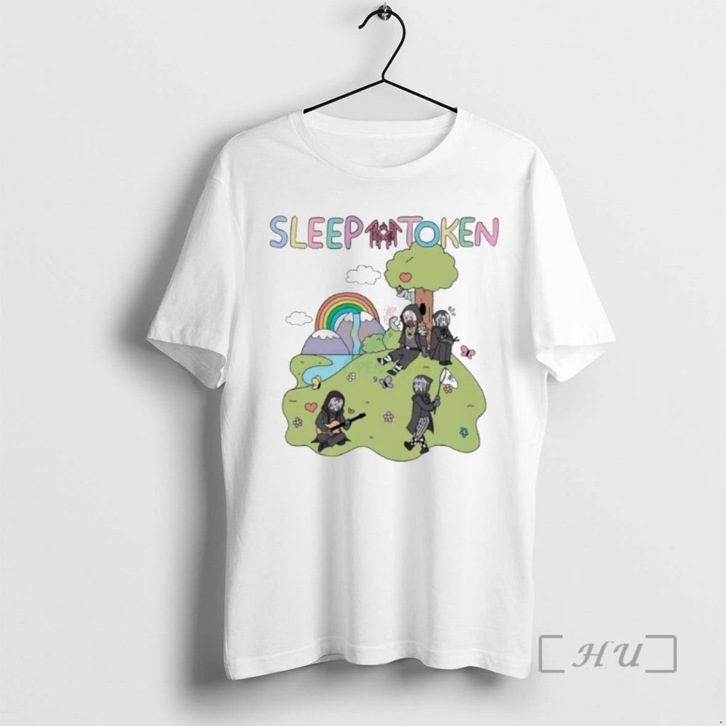 Officials Sleep Token Band Themed Fun Cartoon
