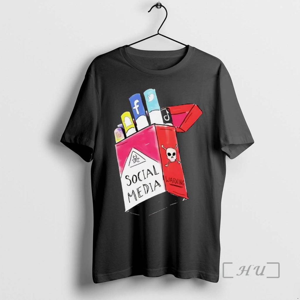 Officials Social Media Cigarette Warning Pack Shirts Sweater