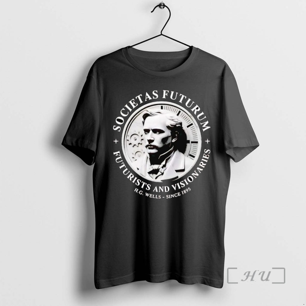 Officials Societas Futurum Futurists And Visionaries Hg Wells Since 1895 Shirts Sweater