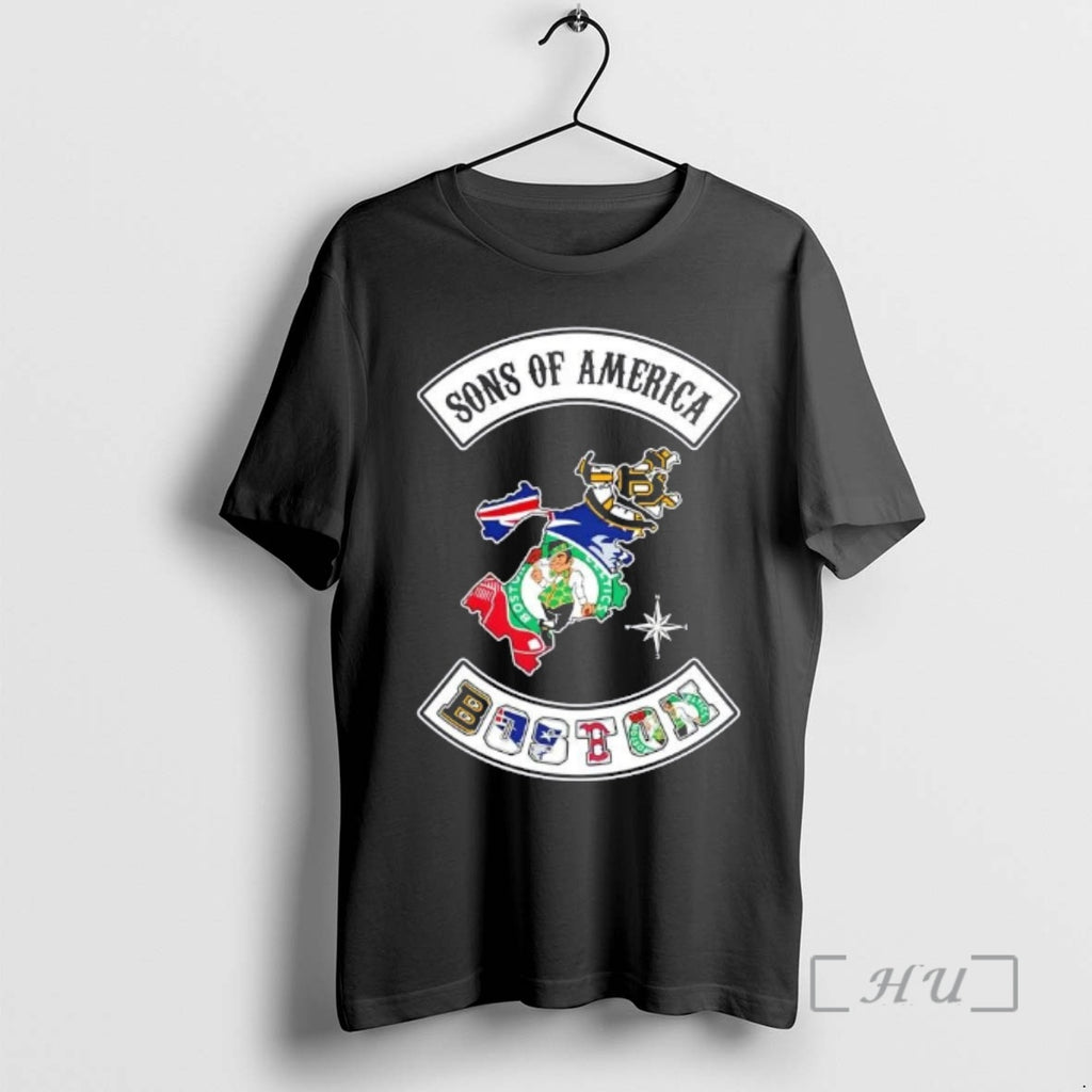 Officials Son Of America Boston Map Sports Logos Combine