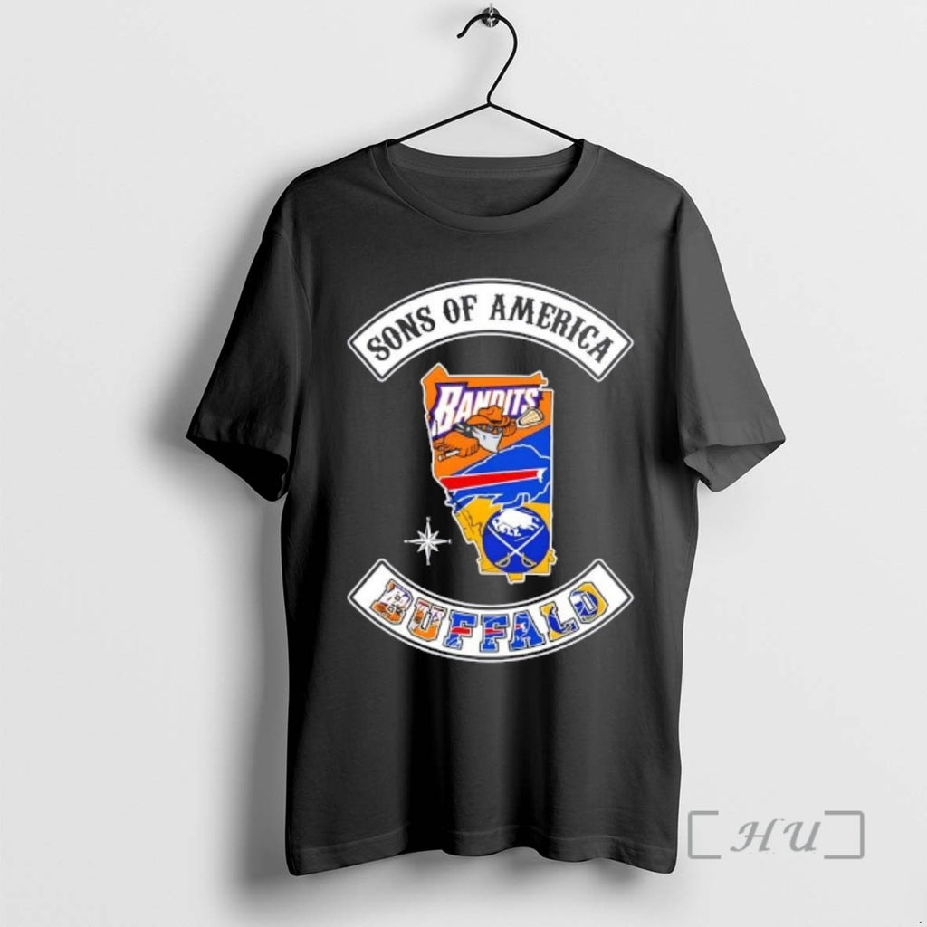 Officials Son Of America Buffalo Map Sports Logos Combine