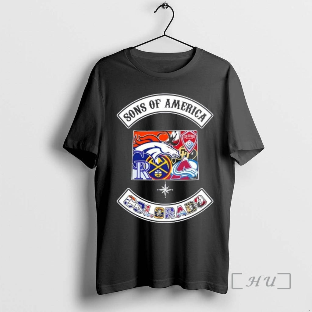 Officials Son Of America Colorado Map Sports Logos Combine