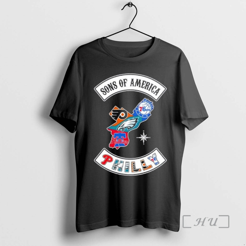 Officials Son Of America Philadelphia Map Sports Logos Combine