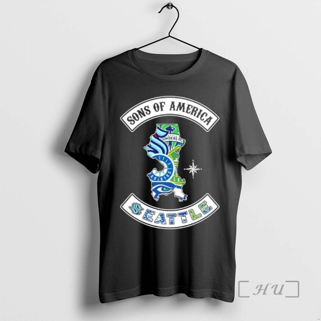 Officials Son Of America Seattle Map Sports Logos Combine