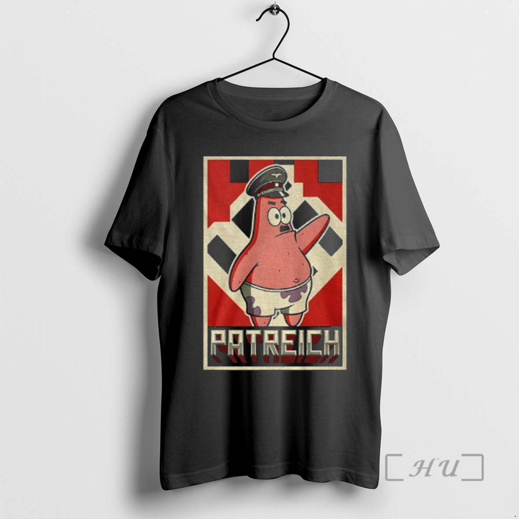 Officials Sponge Patrick Hitler Star Character Graphic