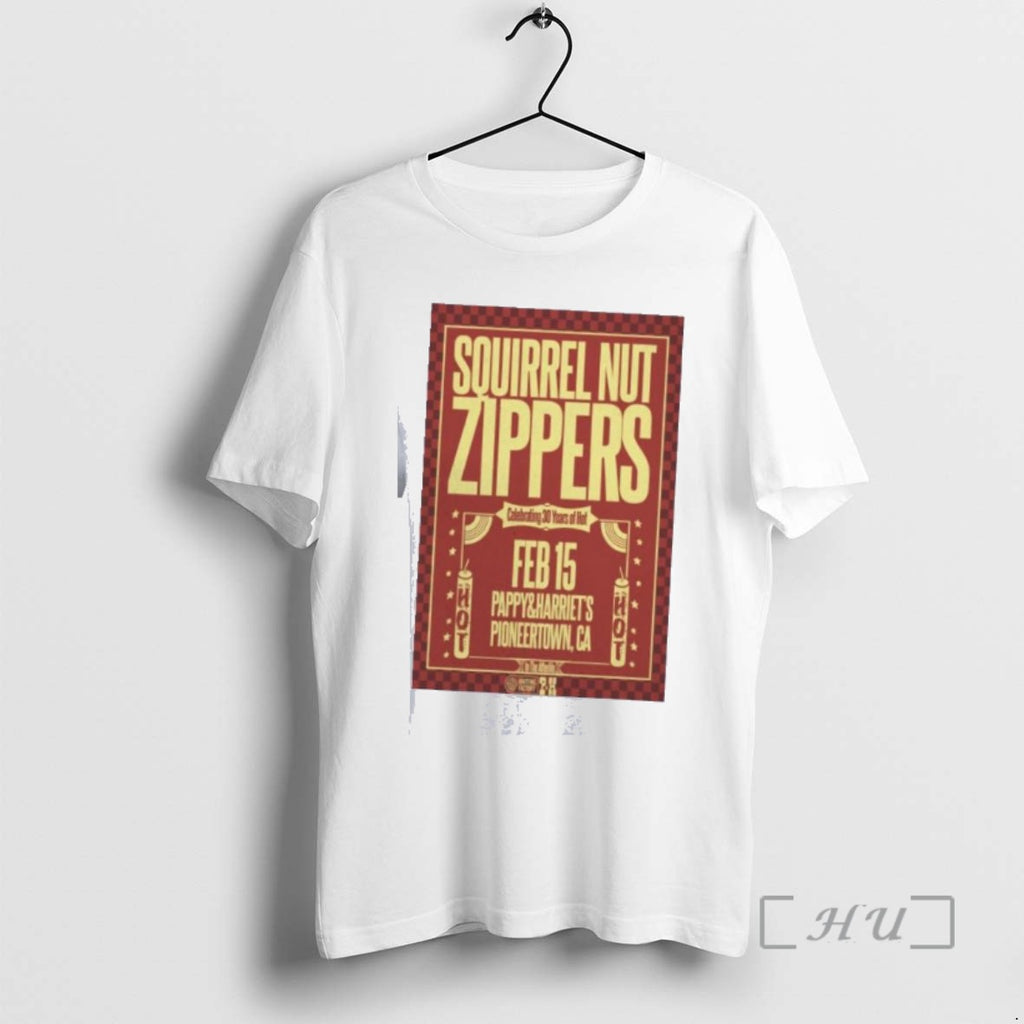 Officials Squirrel Nut Zippers Pioneertown Ca February 15 2026 Concert Shirts Sweater Hoodie 1