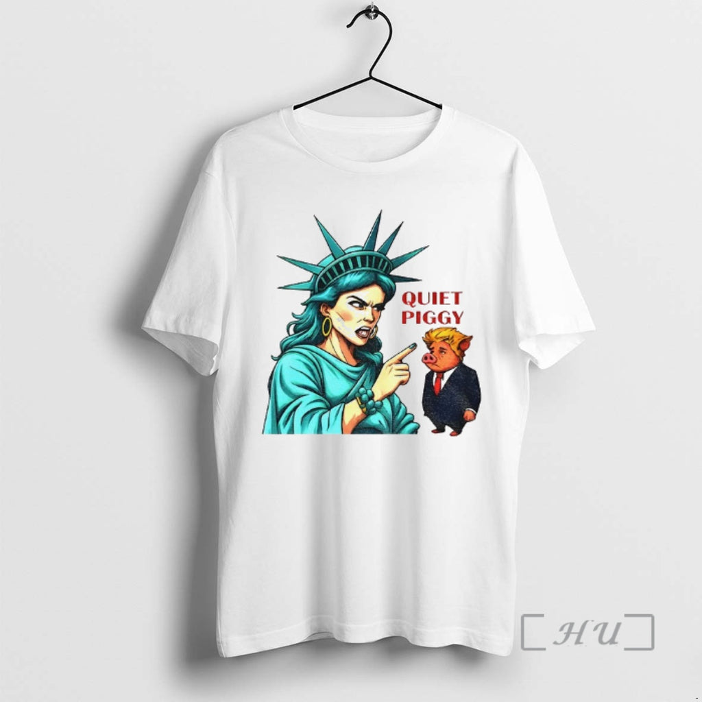 Officials Statue Of Liberty Quiet Piggy Trump Meme