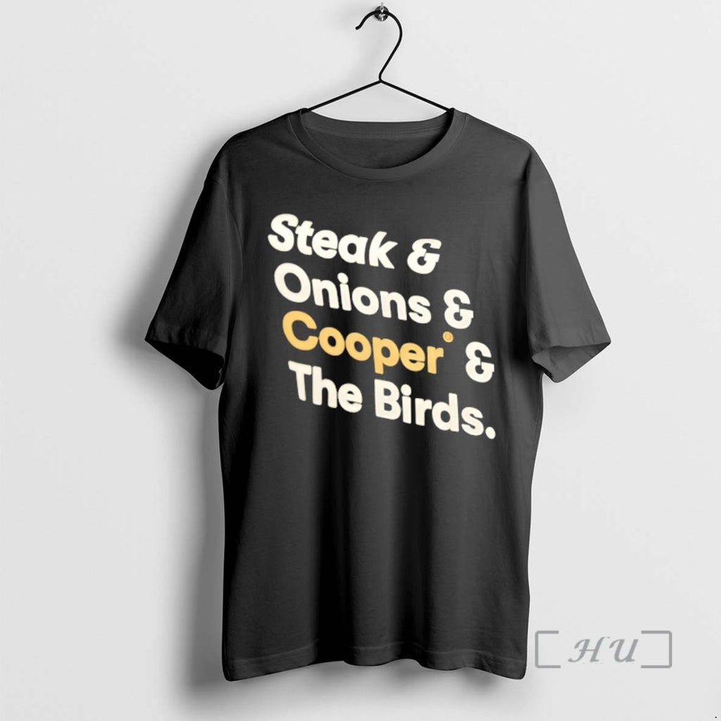 Officials Steak And Onions And Cooper And The Birds