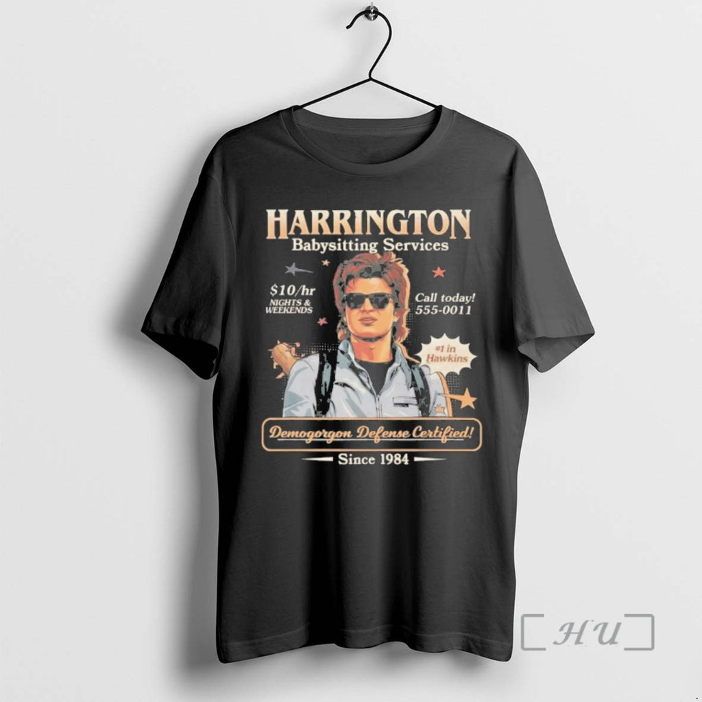 Officials Steve Harrington Mom Of The Year Babysitter Harrington Demogorgon Defense Certified Since 1984 Premium
