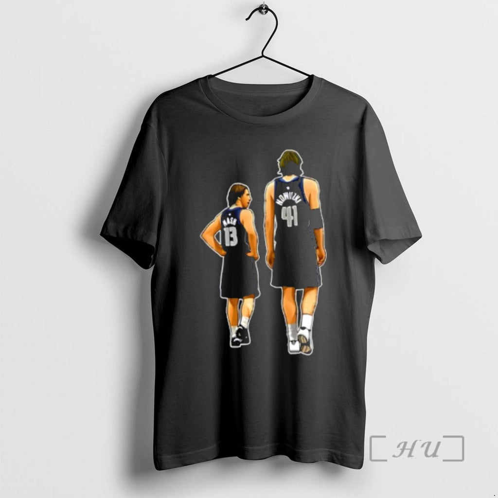 Officials Steve Nash 13 Drik Nowitski 41 Bromance