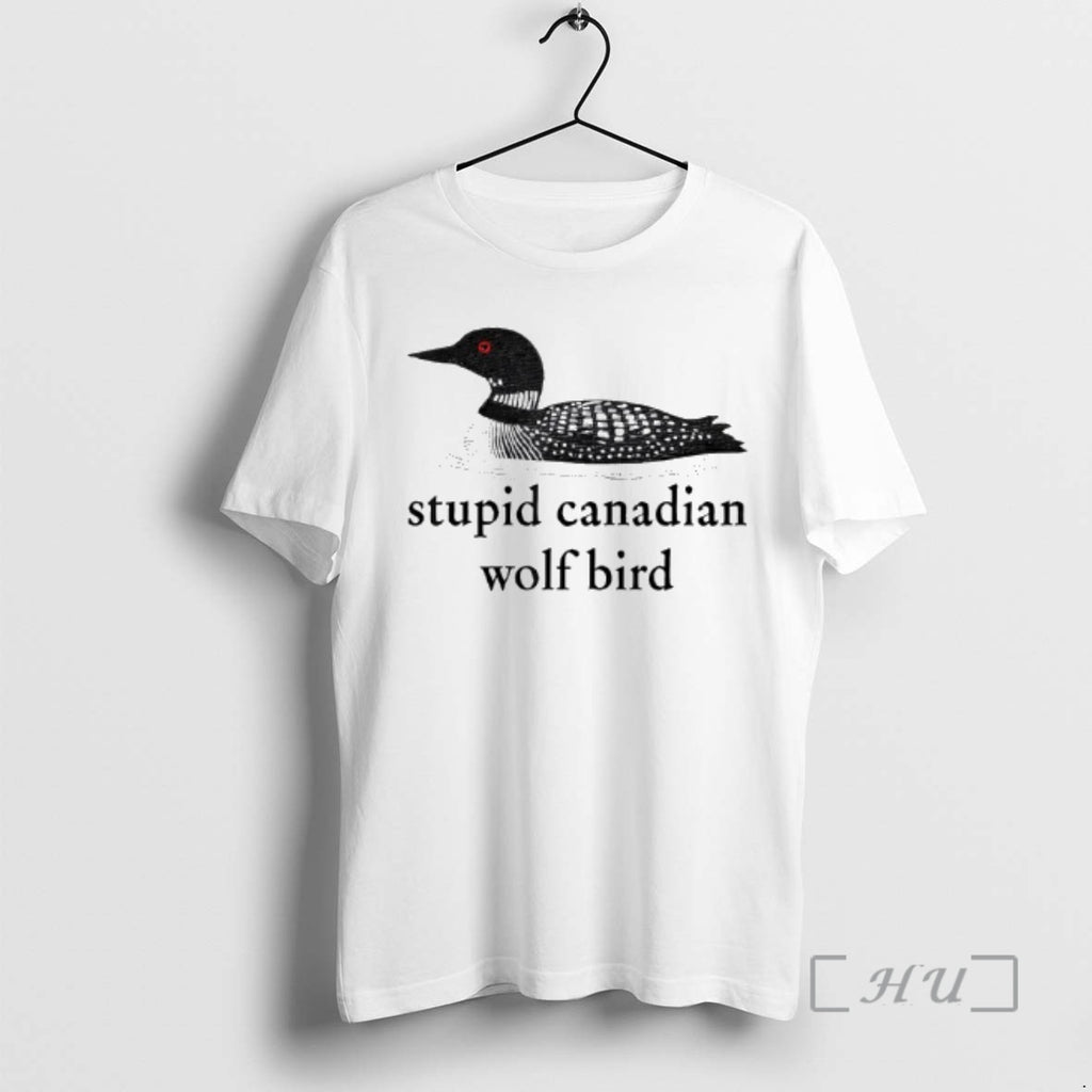 Officials Stupid Canadian Wolf Bird Hockey Romance For Hockey Fan
