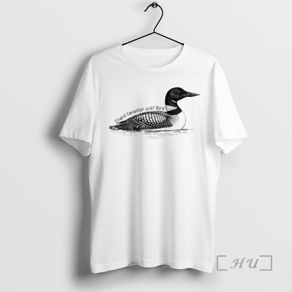 Officials Stupid Canadian Wolf Bird Duck Graphic