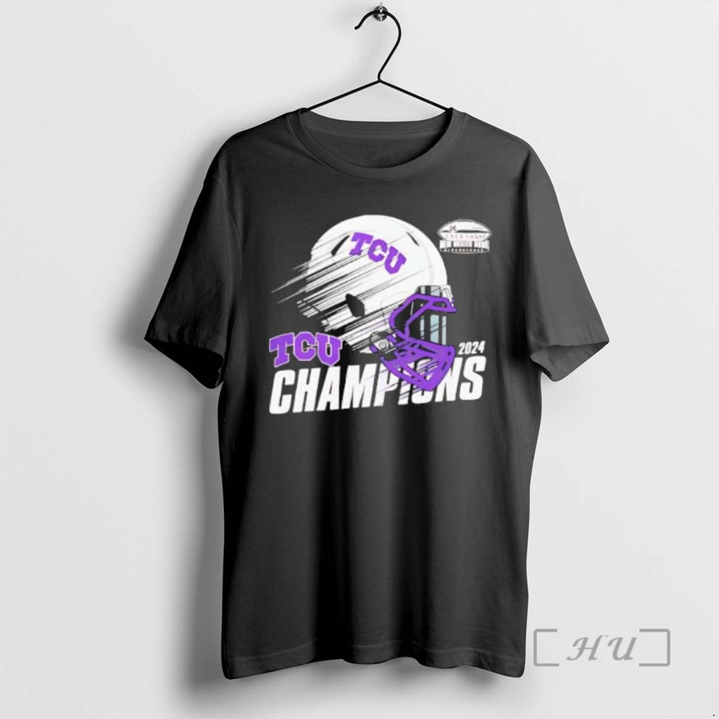 Officials Tcu Horned Frogs 2024 New Mexico Bowl Champions Helmet
