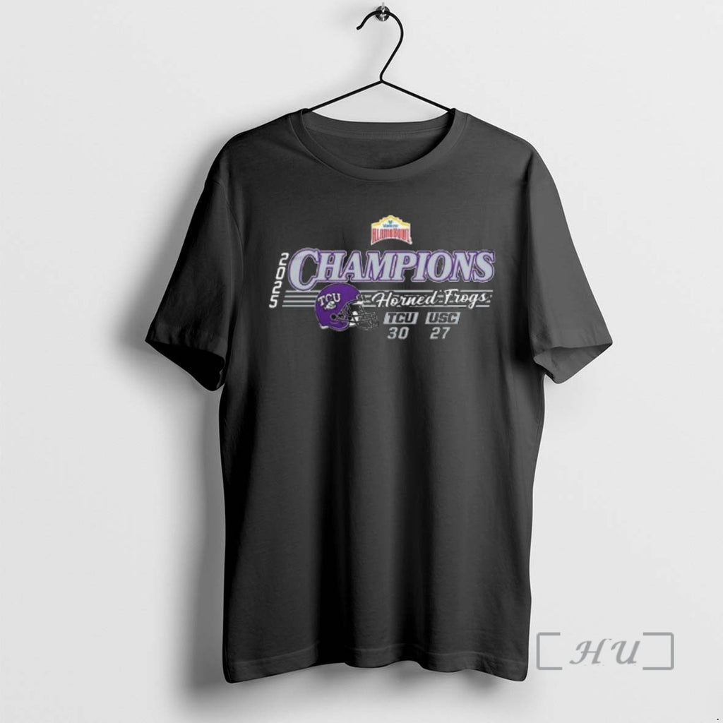Officials Tcu Horned Frogs 2025 Valero Alamo Bowl Champions