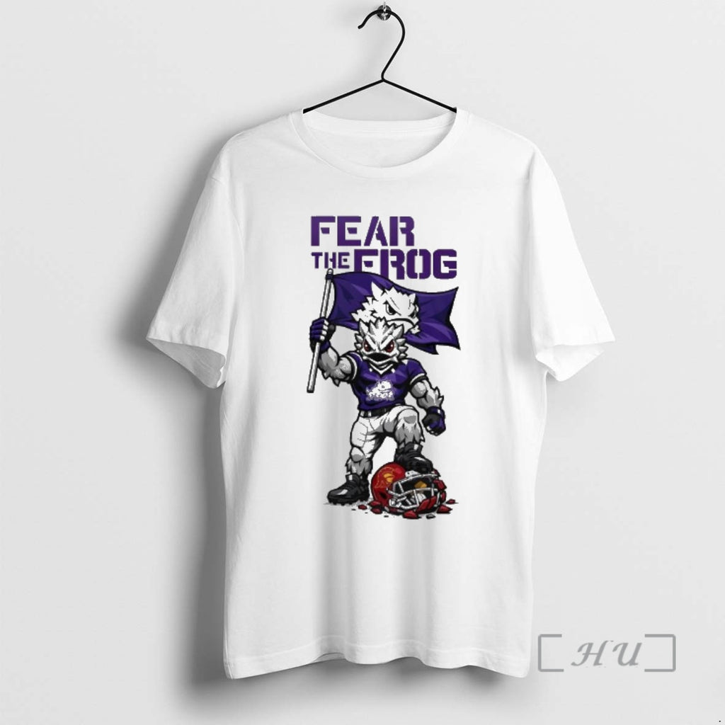 Officials Tcu Horned Frogs Ncaa Valero Alamo Bowl Champions Mascot Fear The Frog 2026 Premium