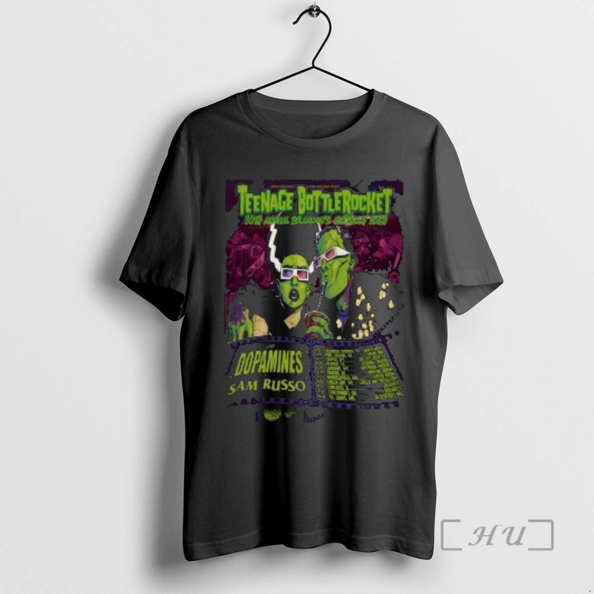 Officials Teenage Bottlerocket 10th Annual Ons Bash Tour 2026 Circle Black