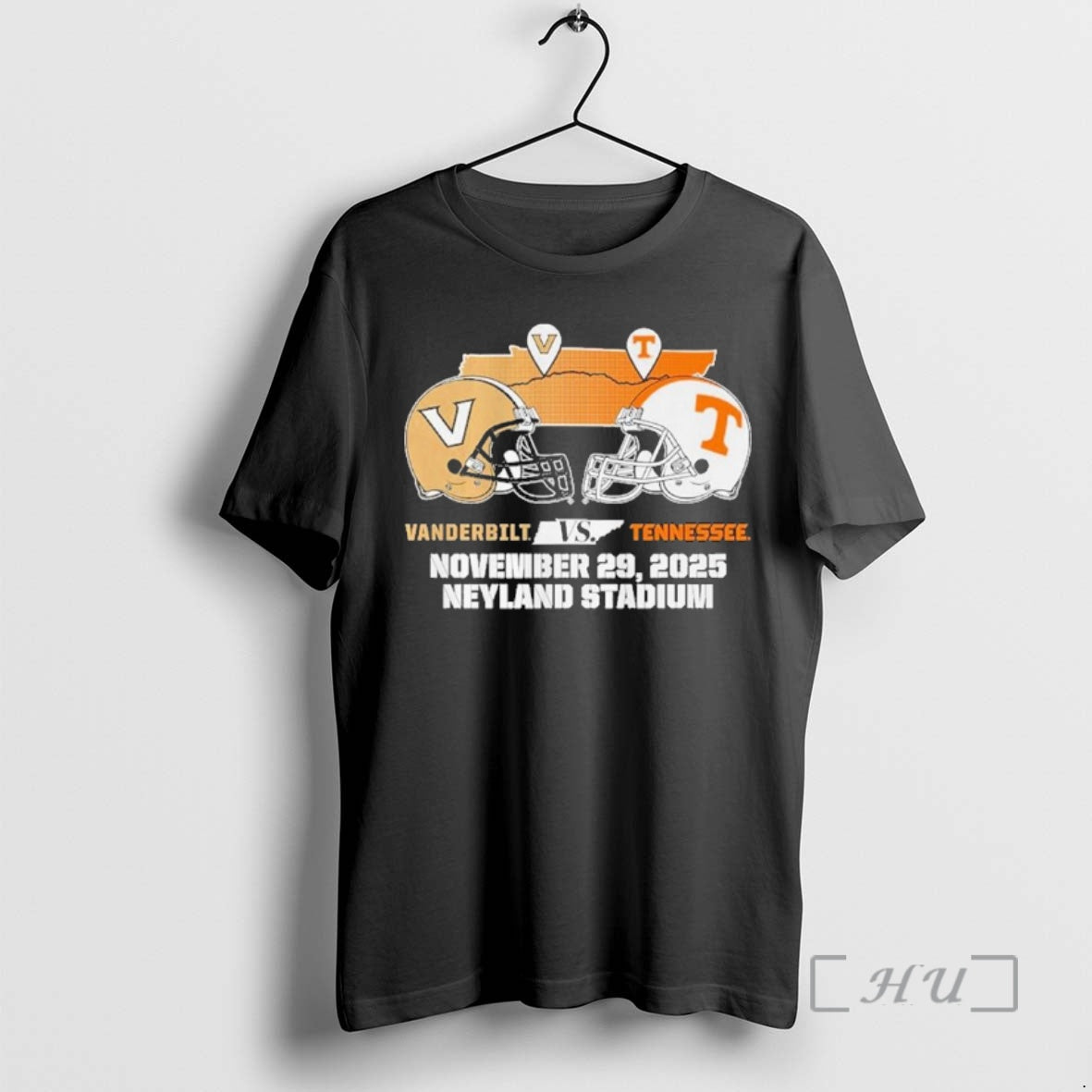 Officials Tennessee Volunteers Vs Vanderbilt Commodores 2025 Gameday Matchup Helmet