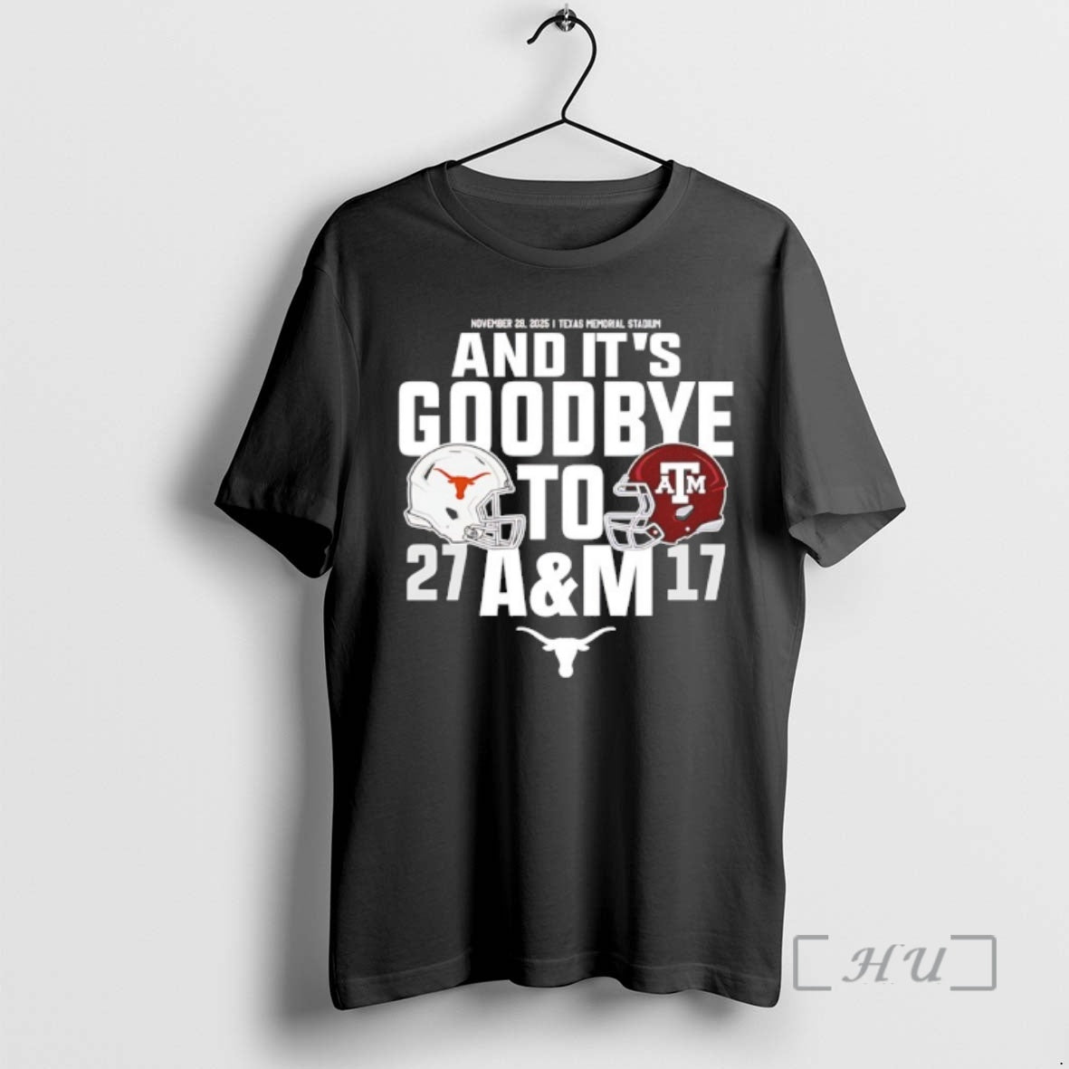 Officials Texas Longhorns Goodbye Am 27 17 Score