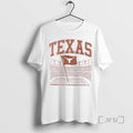 Officials Texas Longhorns Plant Flag Stadium