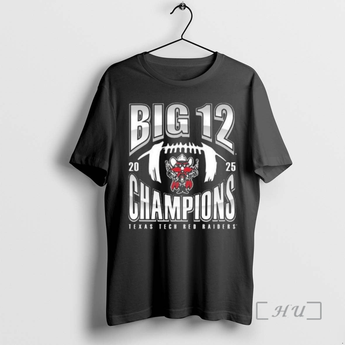 Officials Texas Tech Red Raiders 2025 Big 12 Football Champions Number One Football