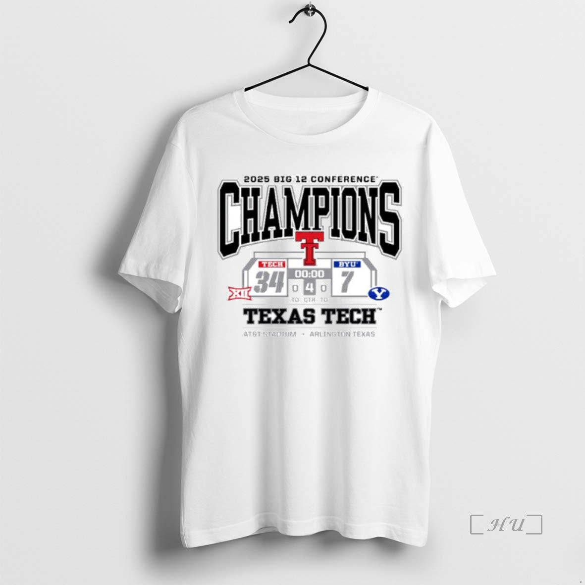Officials Texas Tech Red Raiders Vs Byu Cougars 2025 Big 12 Conference Champions Ornaments