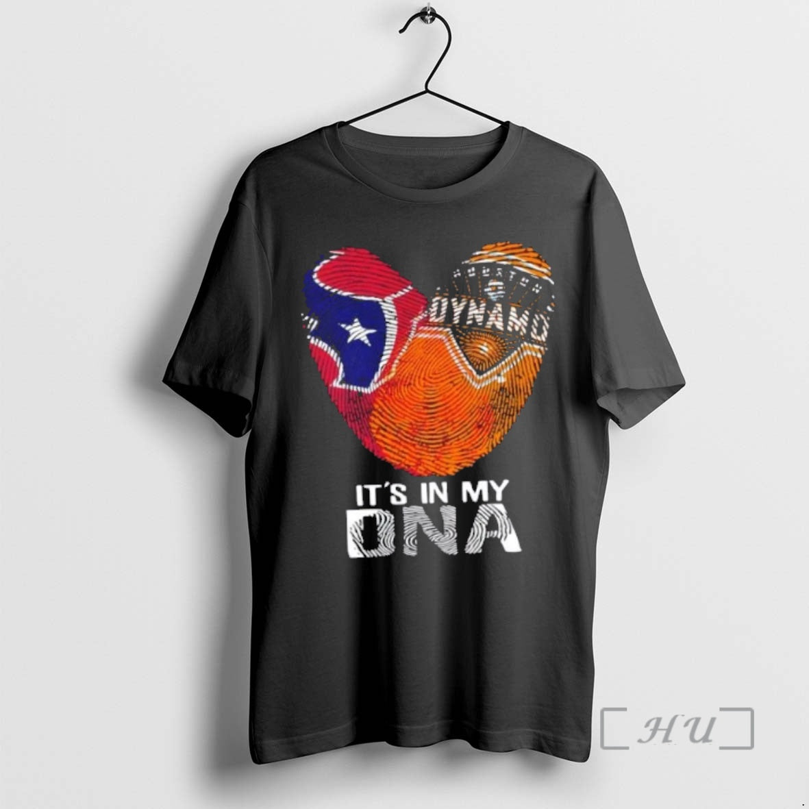 Officials Texas Sports Houston Texans X Houston Dynamo My Dna Fingerprint Heart