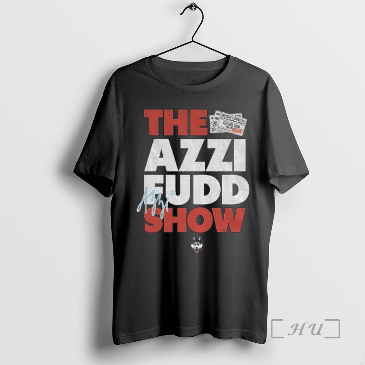 Officials Azzi Fudd Show Uconn Huskies Basketball Signature